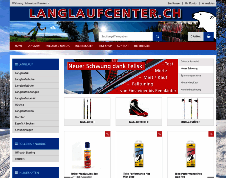 Langlaufspezialist-langlaufcenter.ch thumbnail