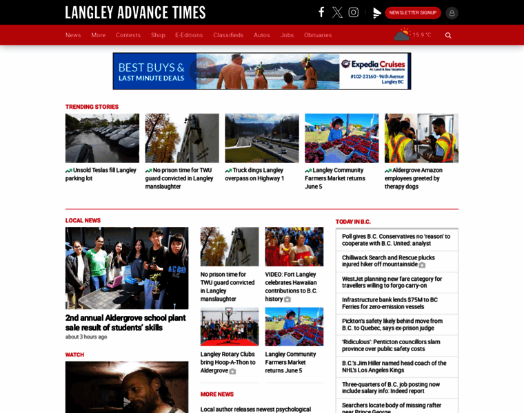 Langleyadvance.com thumbnail