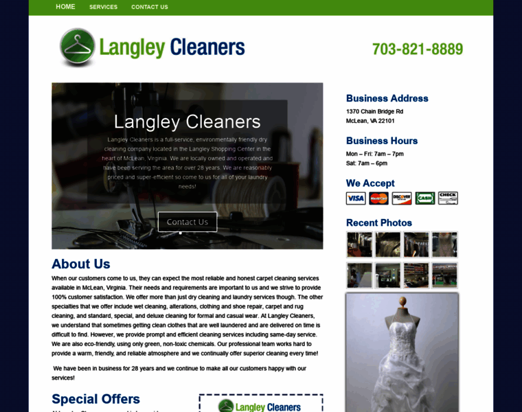 Langleycleaners.com thumbnail