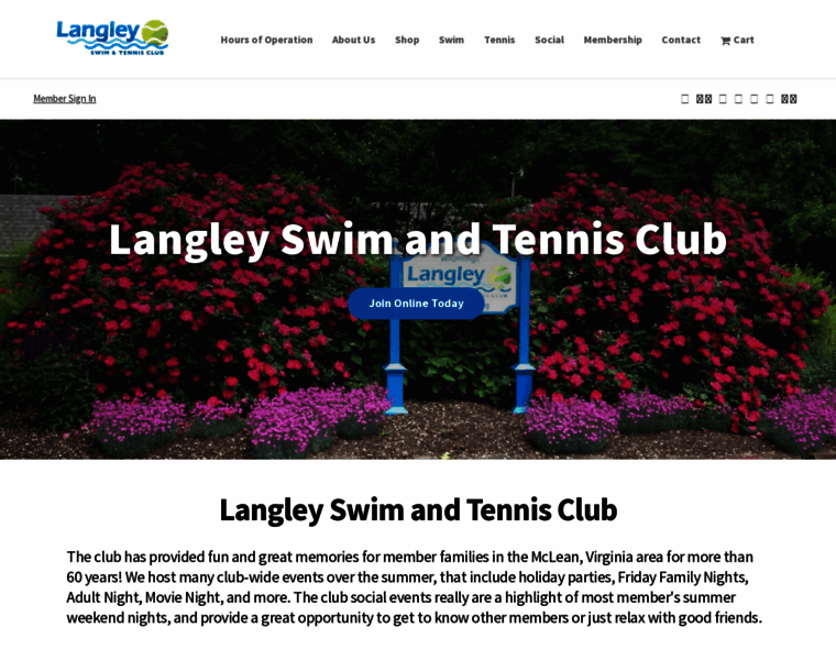 Langleyclub.org thumbnail