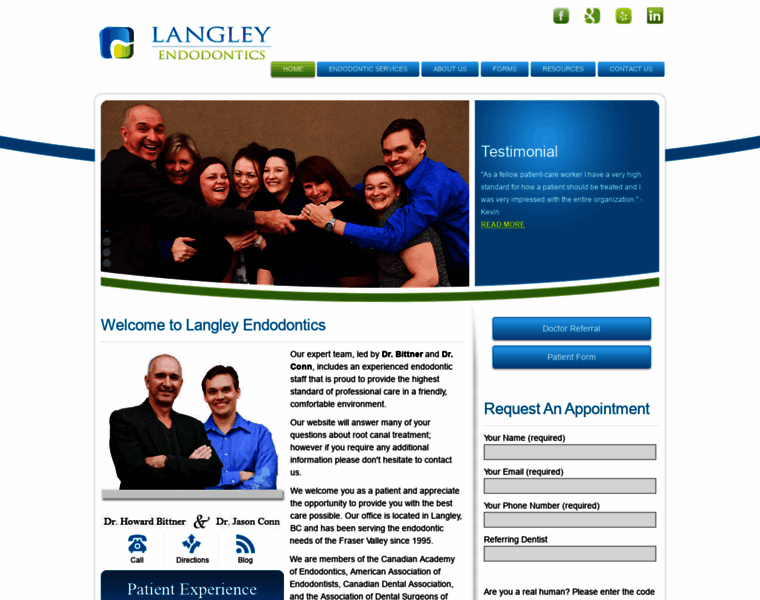 Langleyendodontics.ca thumbnail