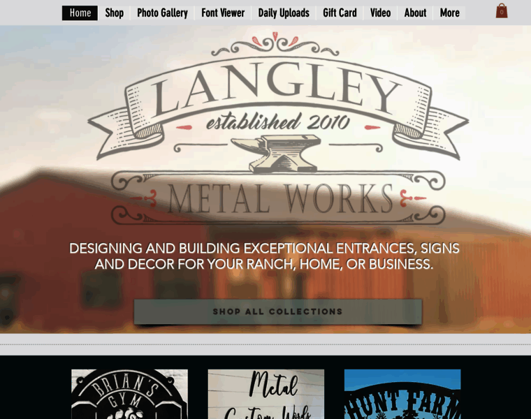 Langleymetalworks.com thumbnail