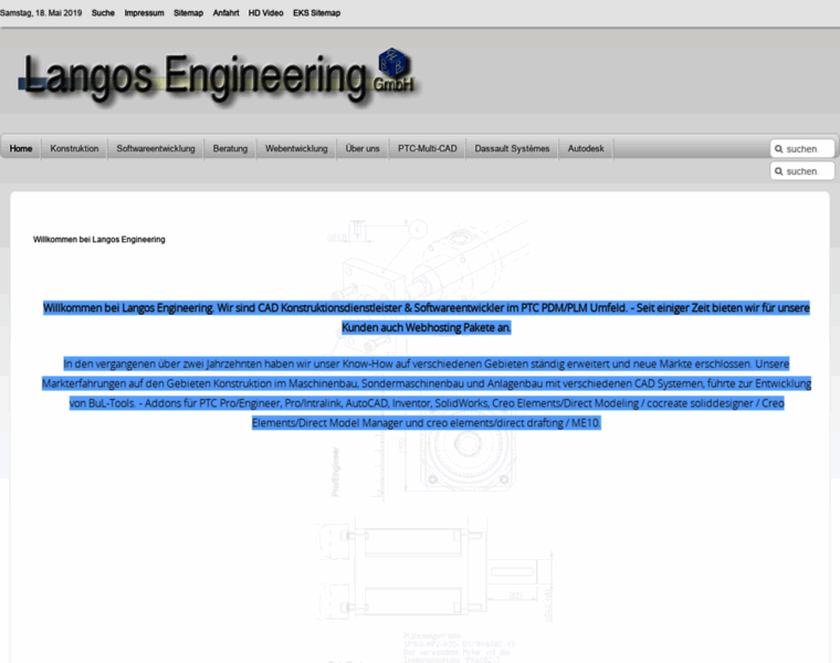 Langos-engineering.de thumbnail
