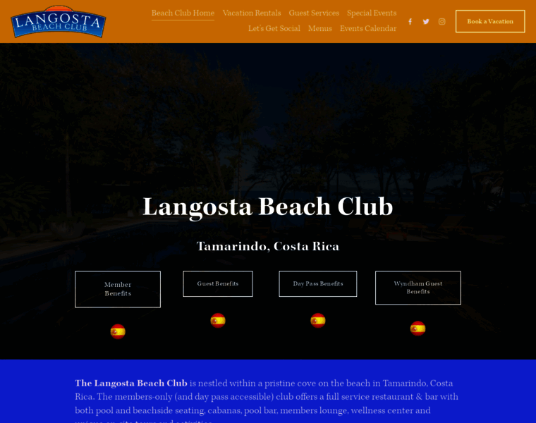 Langostabeachclub.com thumbnail