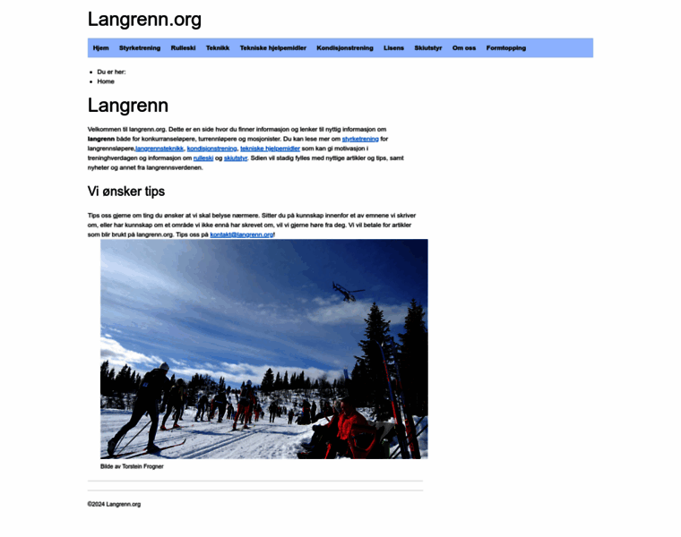 Langrenn.org thumbnail