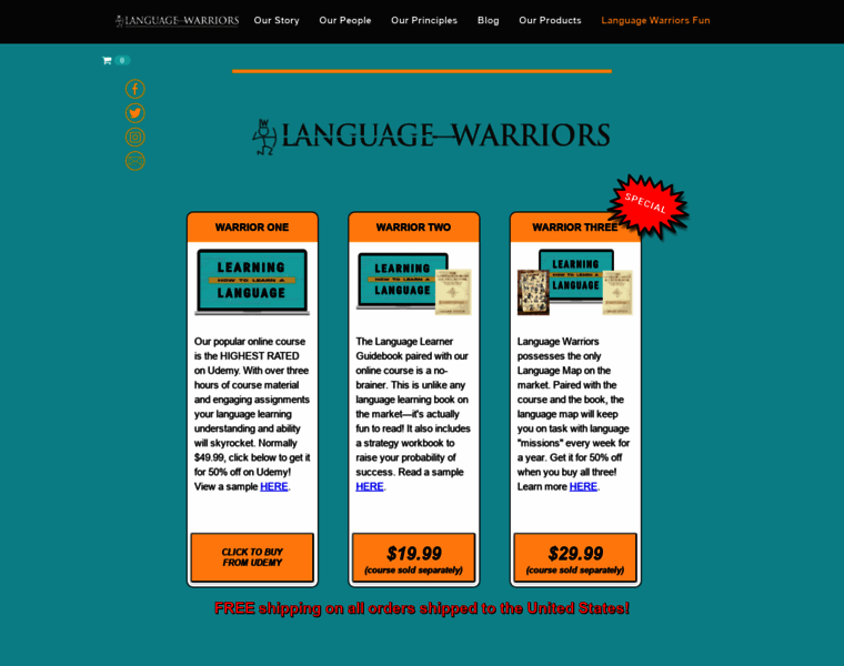 Language-warriors.com thumbnail