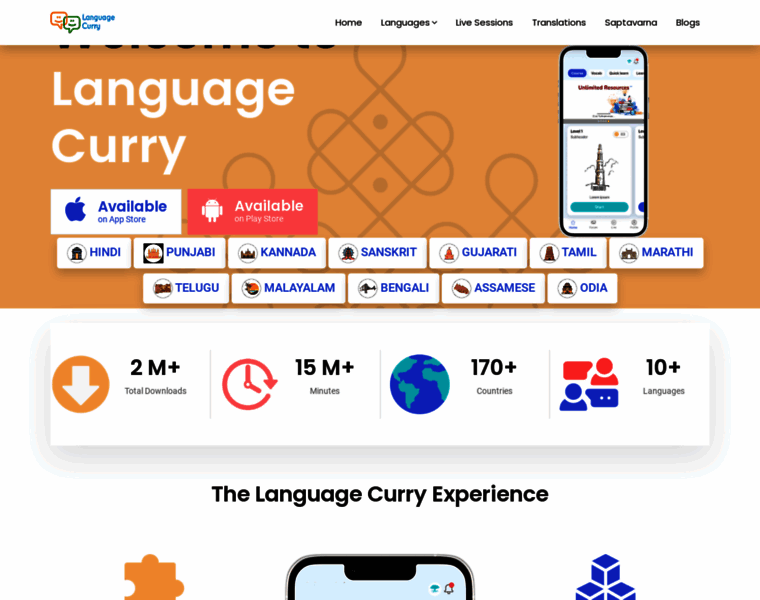 Languagecurry.com thumbnail