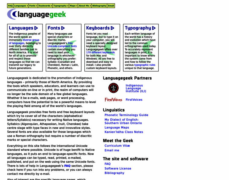 Languagegeek.com thumbnail