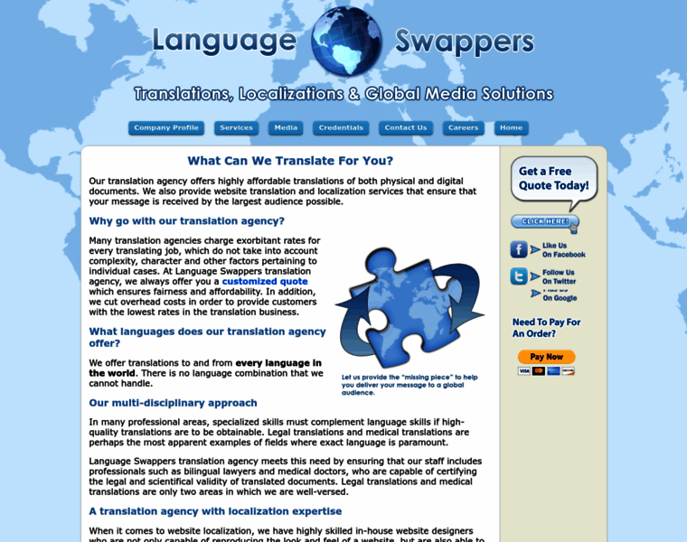 Languageswappers.com thumbnail