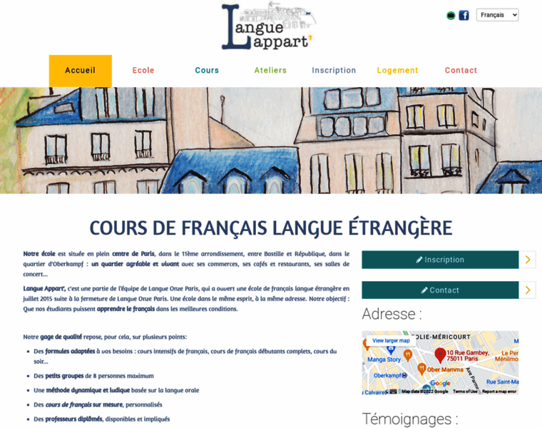 Langueappart.fr thumbnail