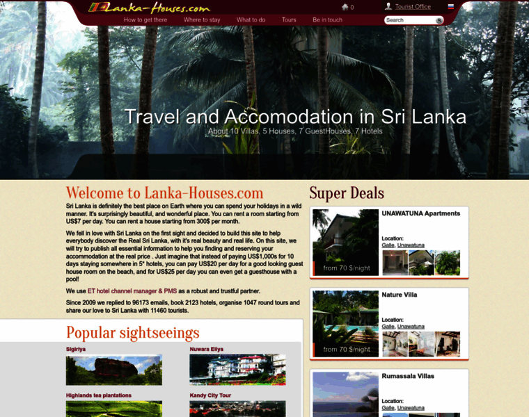 Lanka-houses.com thumbnail