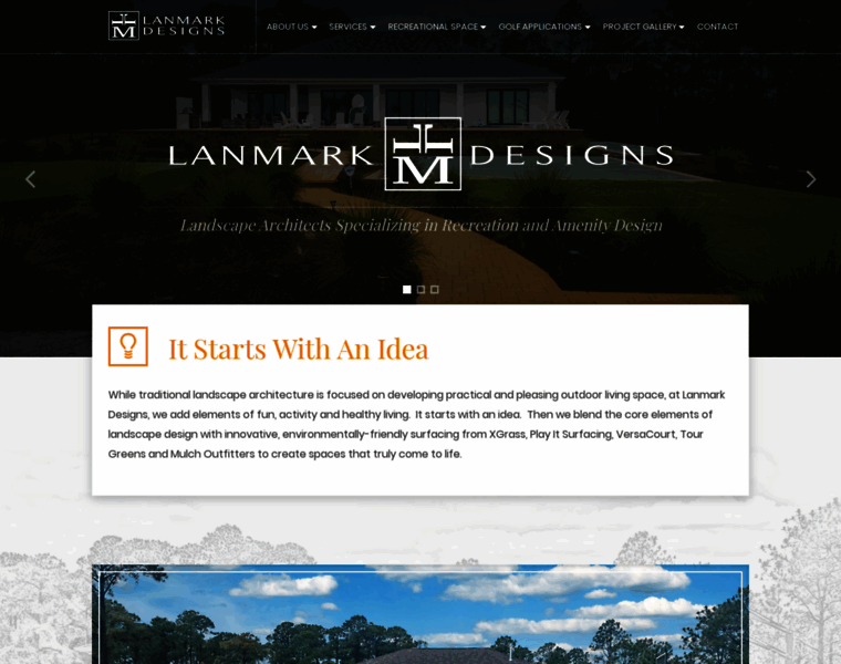 Lanmarkdesigns.com thumbnail