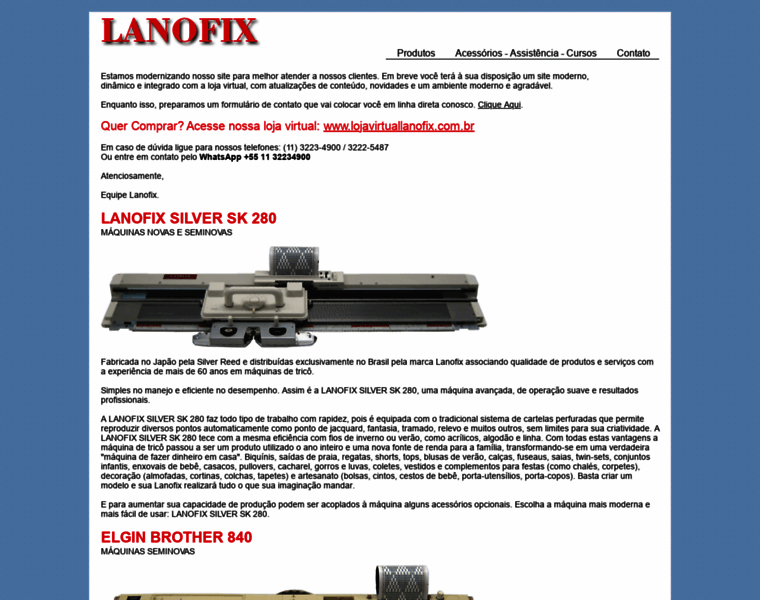 Lanofix.com.br thumbnail