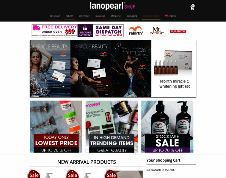 Lanopearlshop.com.au thumbnail
