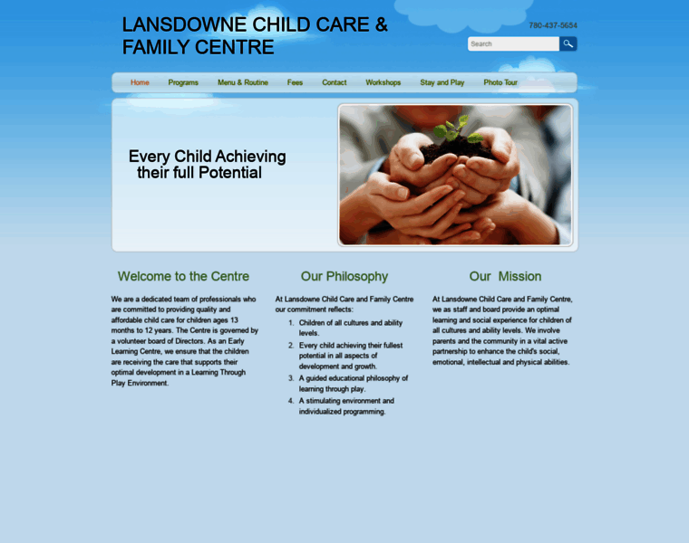 Lansdownechildcare.com thumbnail