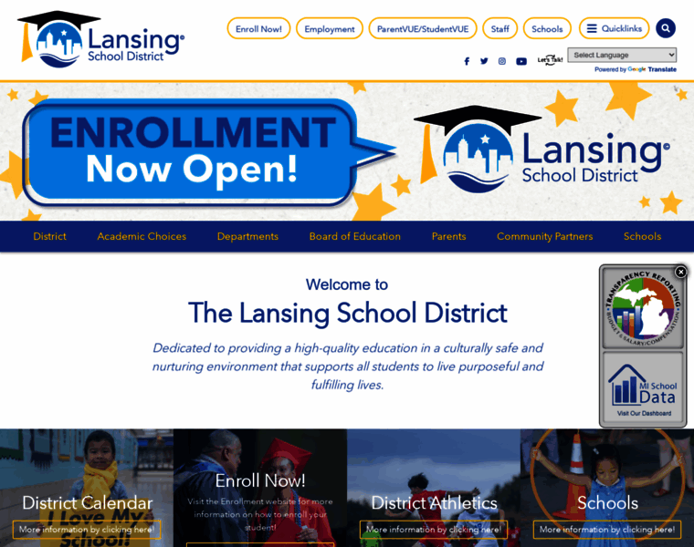 Lansingschools.net thumbnail
