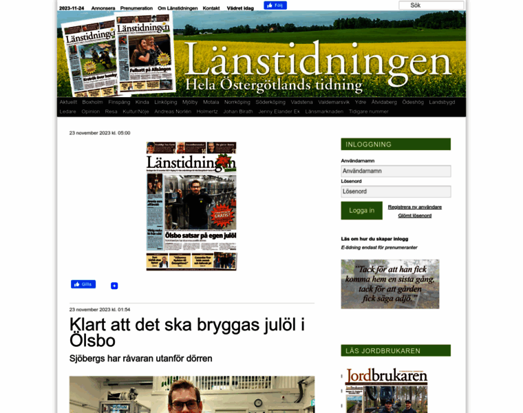 Lanstidningen.se thumbnail