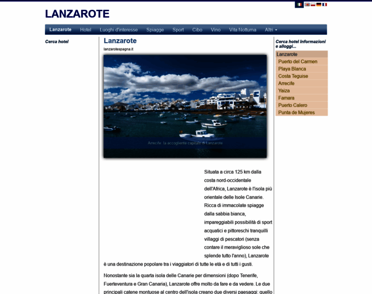Lanzarotespagna.it thumbnail