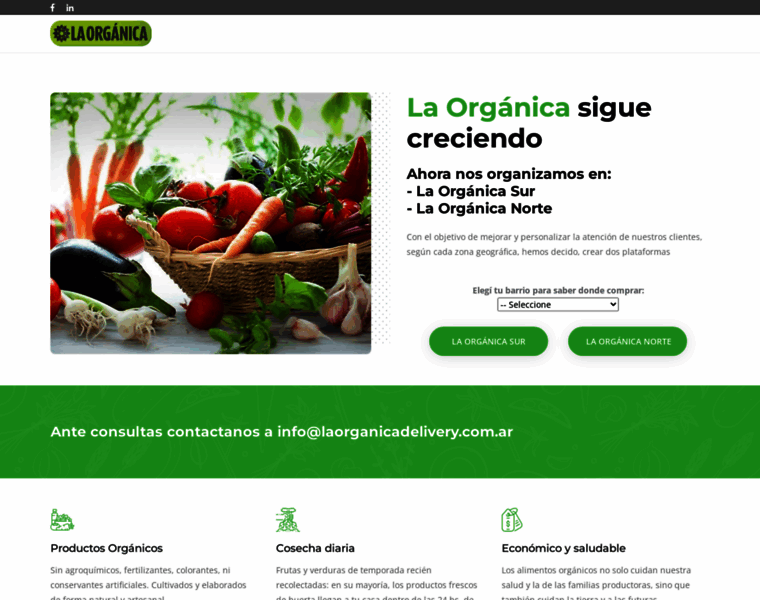 Laorganicadelivery.com.ar thumbnail