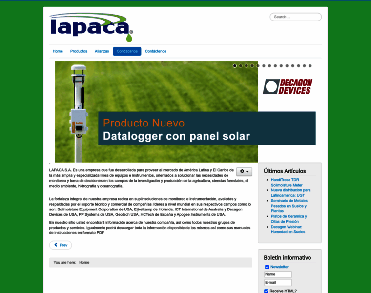 Lapacacr.com thumbnail