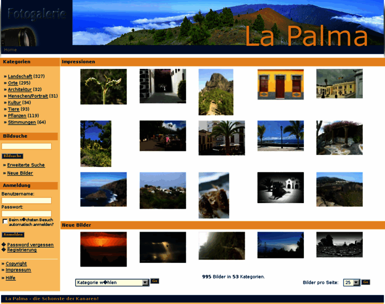 Lapalma-fotogalerie.de thumbnail