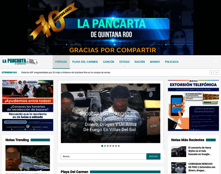 Lapancartadequintanaroo.com.mx thumbnail
