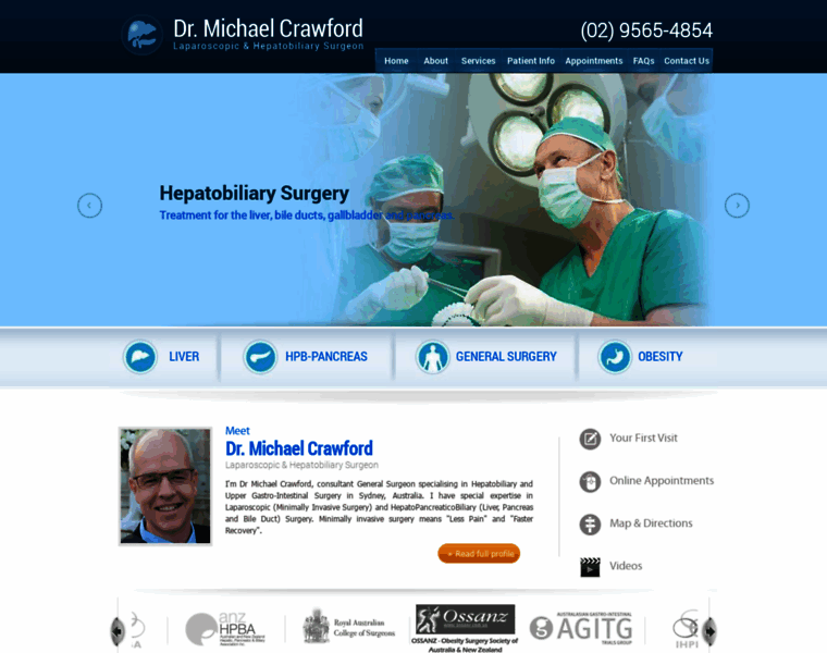 Laparoscopicsurgeon.net.au thumbnail