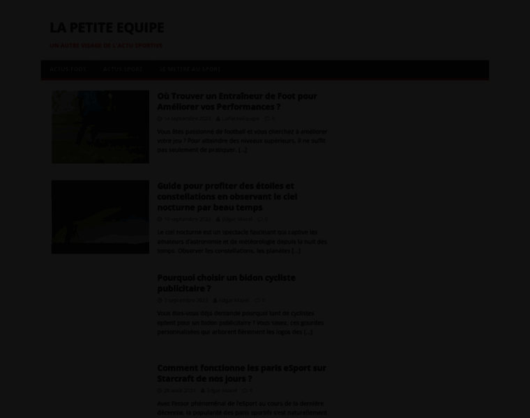 Lapetiteequipe.fr thumbnail