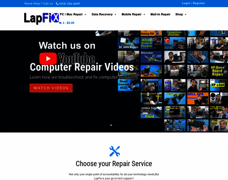 Lapfix.com thumbnail