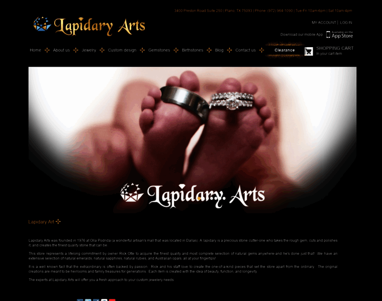 Lapidaryartscustomjewelry.com thumbnail