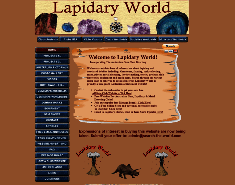 Lapidaryworld.com thumbnail