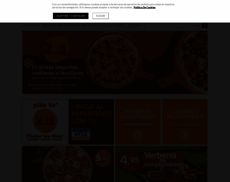 Lapizzeriademolina.com thumbnail