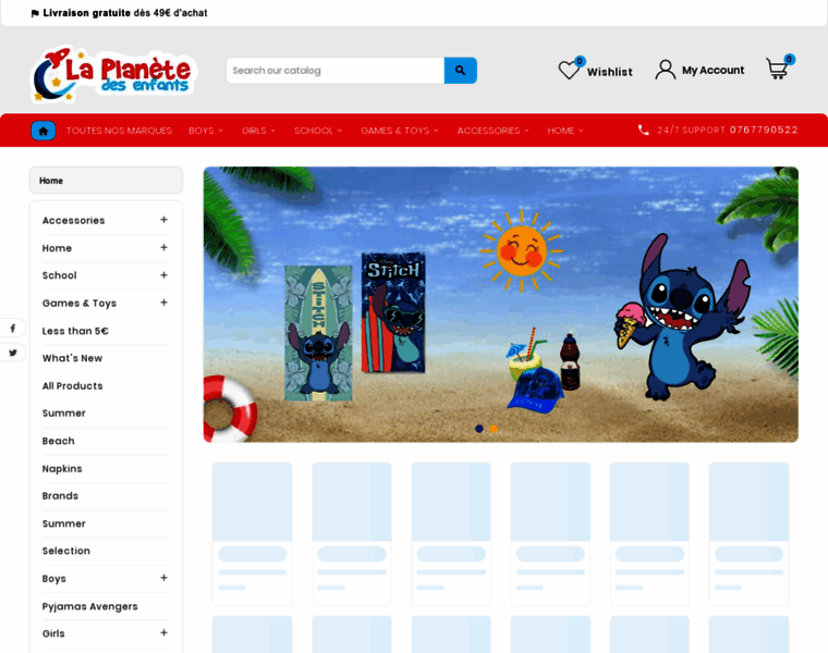 Laplanetedesenfants.com thumbnail