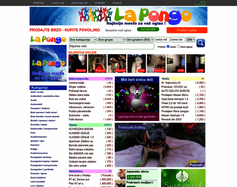 Lapongo.com thumbnail