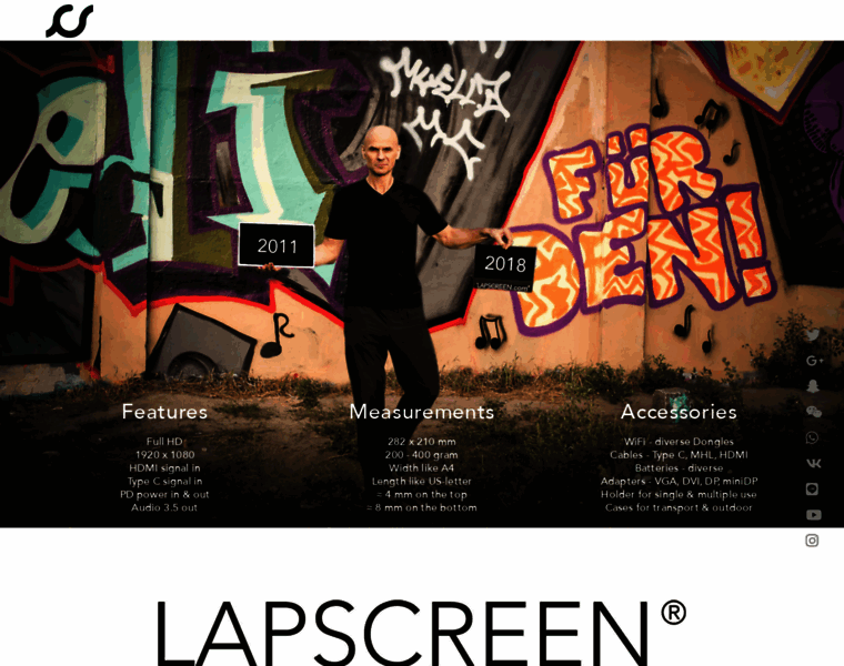 Lapscreen.de thumbnail