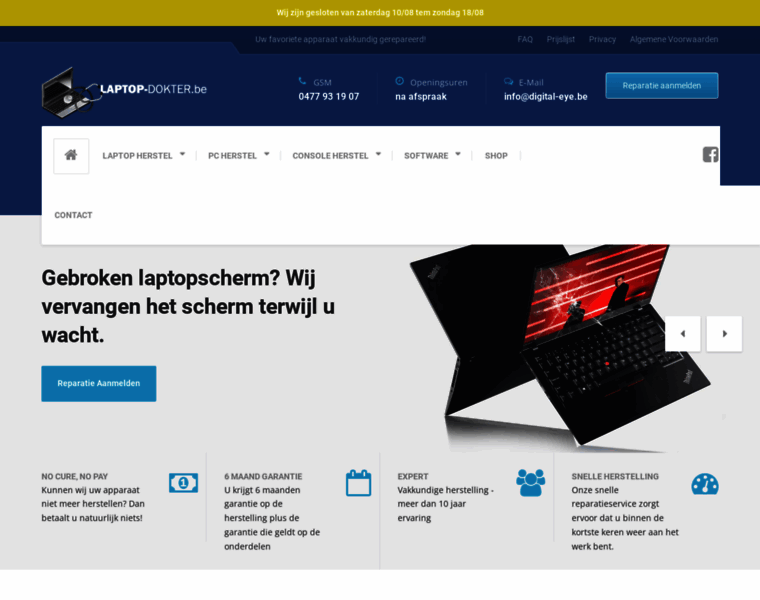 Laptop-dokter.be thumbnail