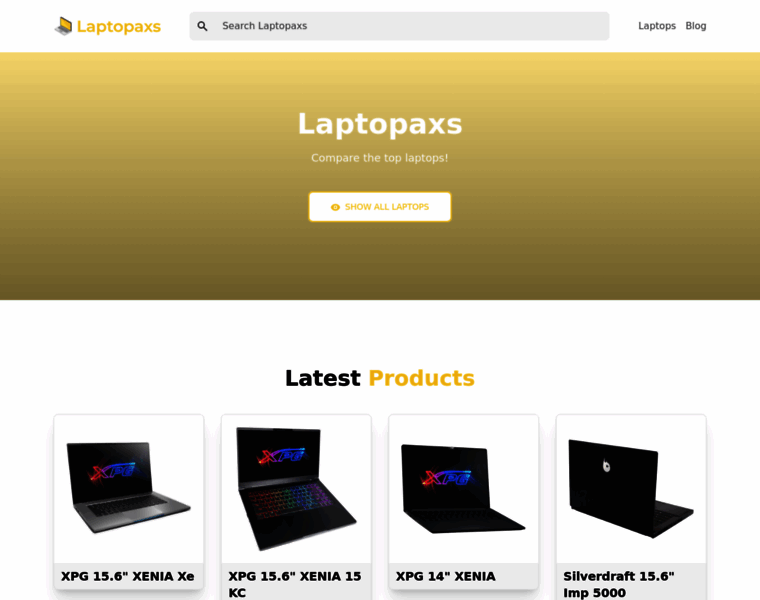 Laptopaxs.com thumbnail