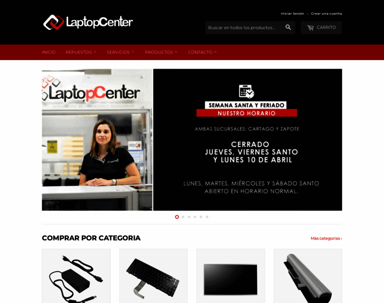 Laptopcentercr.com thumbnail