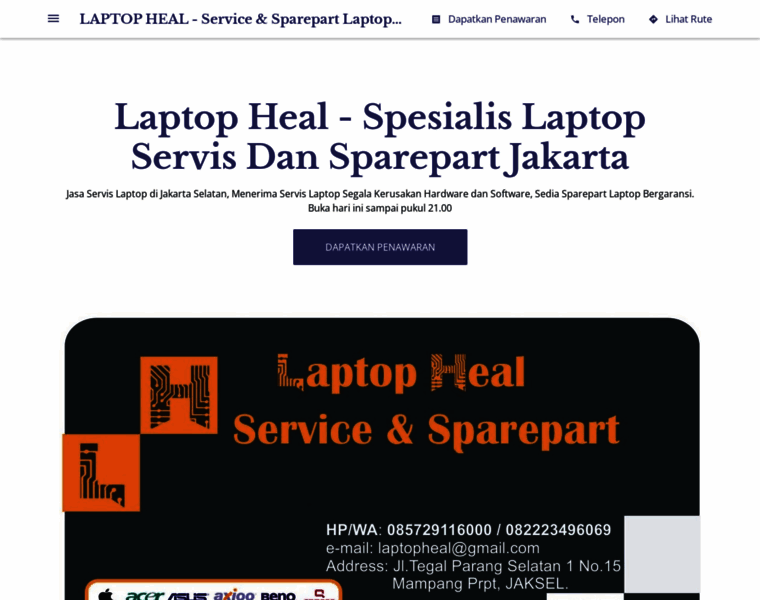 Laptopheal.com thumbnail