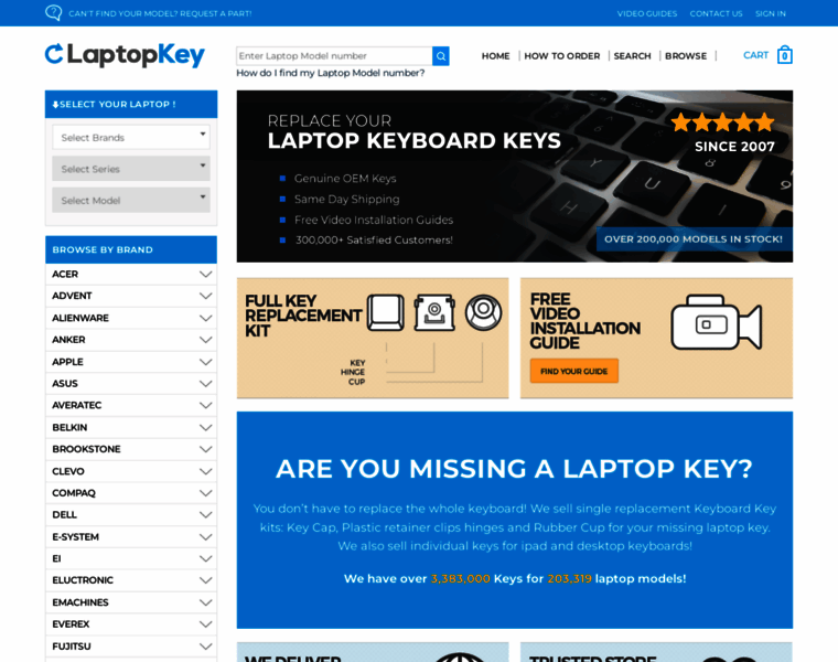 Laptopkey.com thumbnail