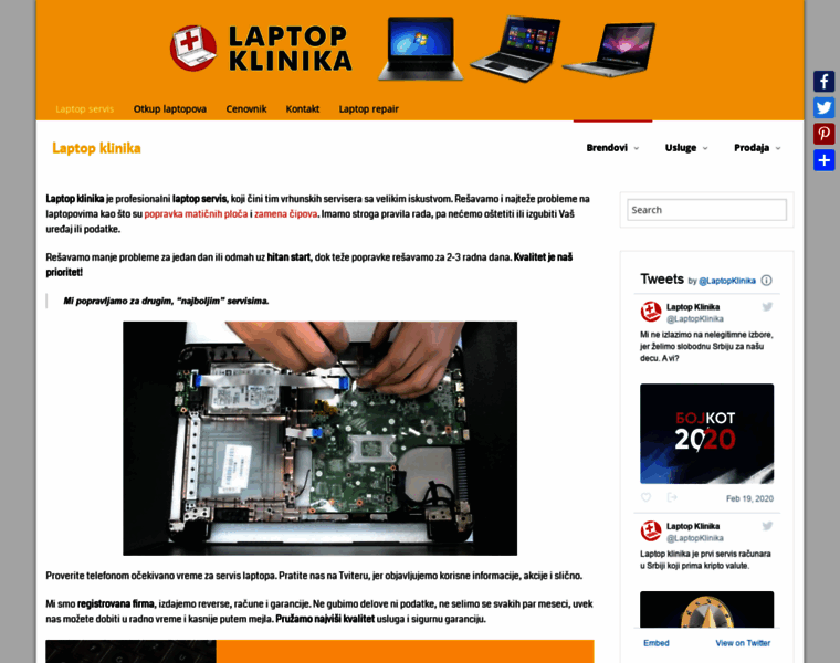 Laptopklinika.rs thumbnail