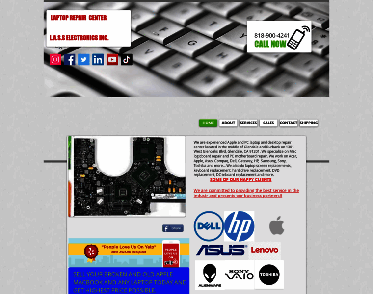 Laptoprepaircenter.net thumbnail