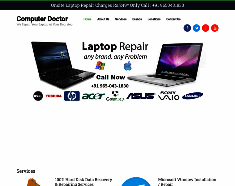 Laptoprepairsdelhi.in thumbnail