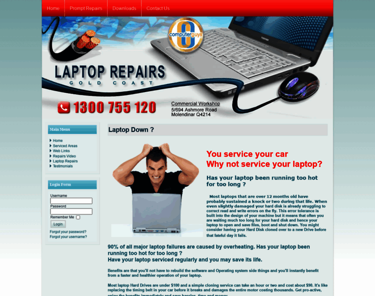 Laptoprepairsgoldcoast.com.au thumbnail