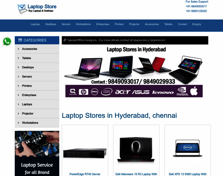 Laptopshowroominhyderabad.com thumbnail