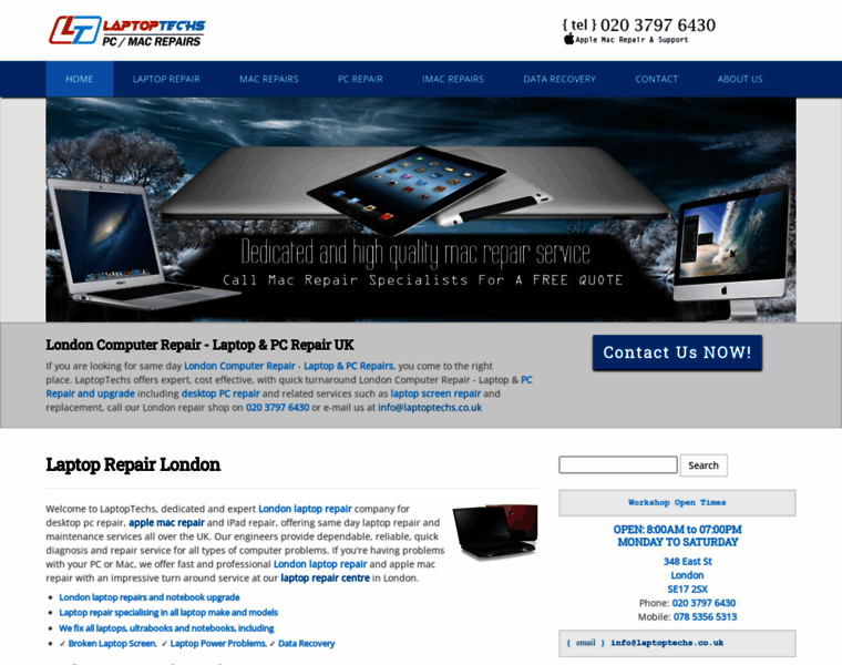 Laptoptechs.co.uk thumbnail