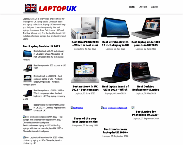 Laptopuk.co.uk thumbnail