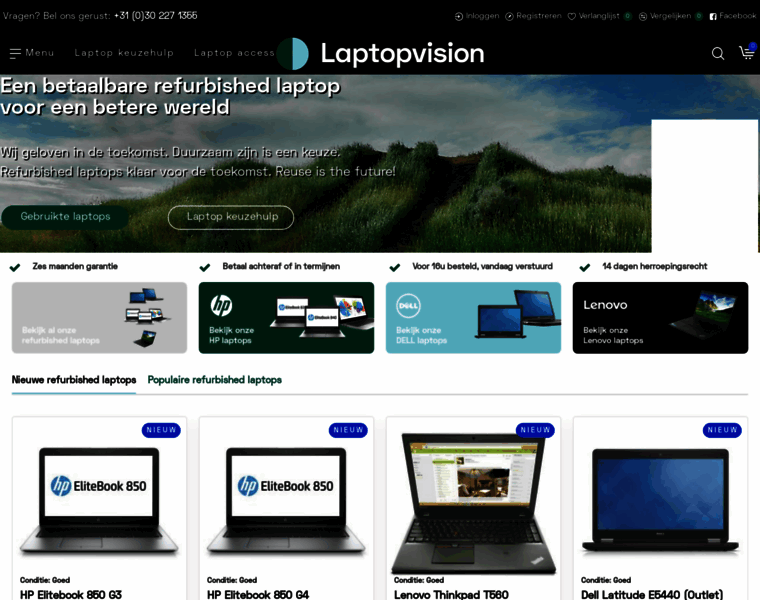 Laptopvision.nl thumbnail