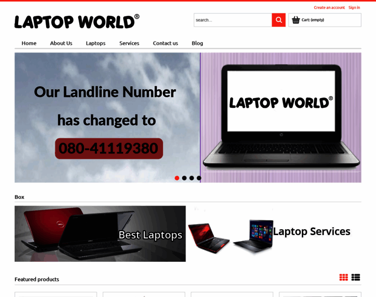 Laptopworld.co.in thumbnail
