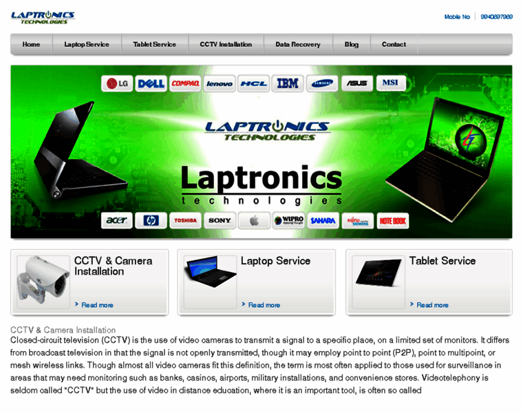 Laptronics.co.in thumbnail